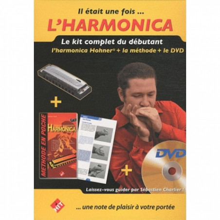 IL était une fois l'harmonica -  Kit débutant harmonica de S. Charlier (+ video)