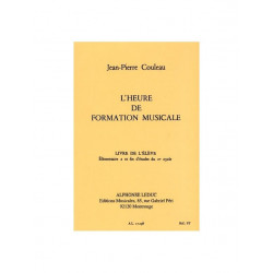 L'heure de formation musicale Elementaire 2 - JP Couleau