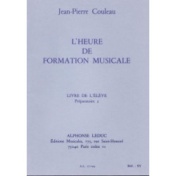 L'heure de formation musicale Préparatoire 2 - JP Couleau