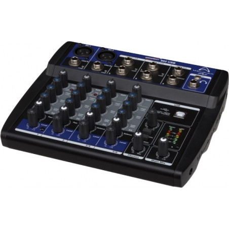 Wharfedale Pro CONNECT802 USB - Mini table de mixage 8 entrées