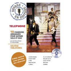 Voyage en guitare Téléphone - J-P Vimont et F. Khalifa (+ audio)
