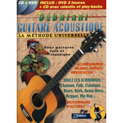 Debutant Guitare Acoustique - Jean-Jacques Rebillard (+ audio + video)