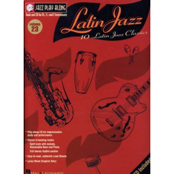Jazz Play along Vol.23 Latin Jazz C, Bb & Eb (+ audio)