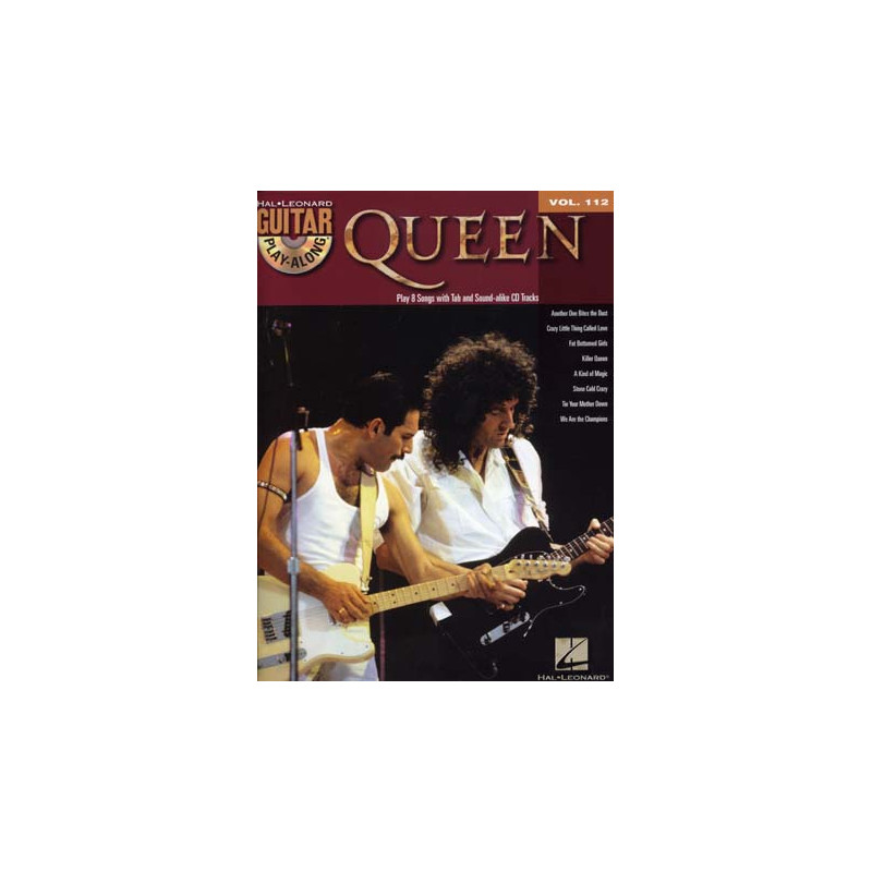 Guitar play Along V.112 Queen Tab (+ audio)