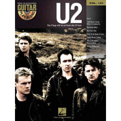 Guitar Play Along V.121 U2 Tab (+ audio)