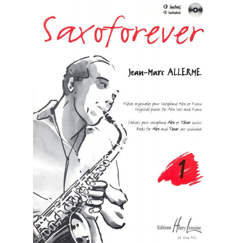 Saxoforever Vol.1 - J.M. Allerme (+ audio)