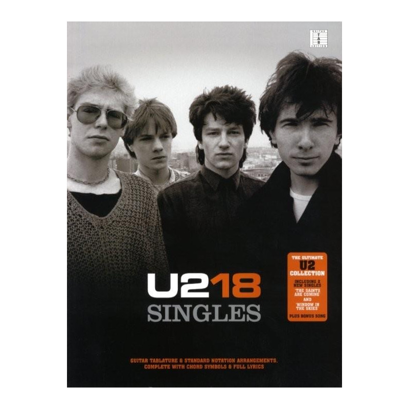 Tablatures Guitare U2 18 singles