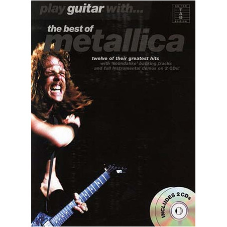 PLay Guitar with...Best of Metallica Tab (+ audio)