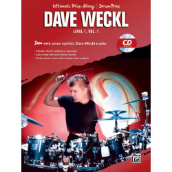 Play along Dave Weckl Ultimate Level 1 Vol. 1 (+ audio)