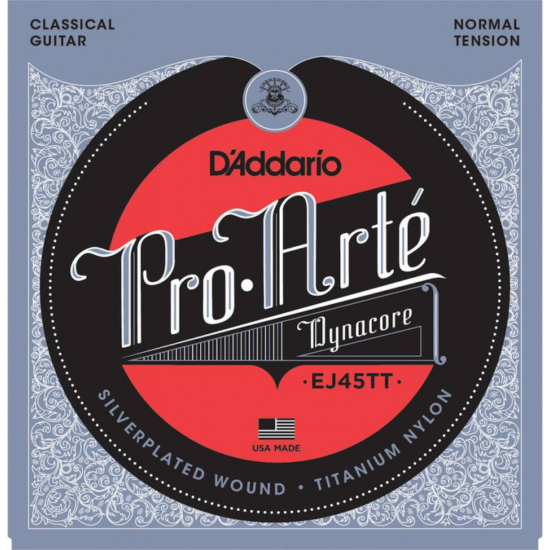 D'addario Pro Arte Dynacore EJ45TT -  Normal - jeu guitare classique