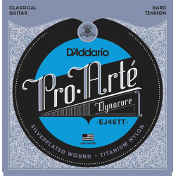 D'addario Pro Arte Dynacore EJ46TT - Tirant fort / Composite-Titanium