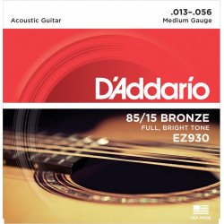 D'addario EZ930 Medium 13-56 - Jeu de cordes Acoustiques