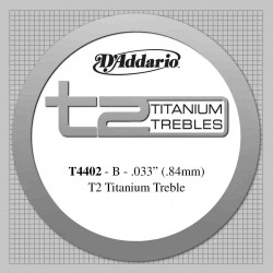 Corde au détail guitare classique D'Addario Titanium 033 Extra Hard - T4402