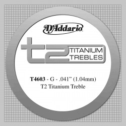 Corde au détail guitare classique D'Addario Titanium 041 Hard - T4603