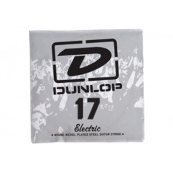 Corde au détail Dunlop DEN17 - guitare électrique - Filet rond 017