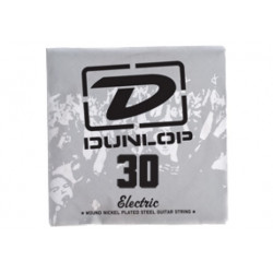 Corde au détail Dunlop DEN30 - guitare électrique - Filet rond 030