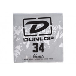 Corde au détail Dunlop DEN34 - guitare électrique - Filet rond 34