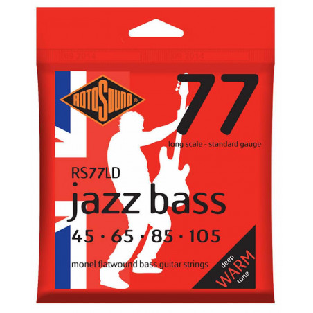 Rotosound Jazz bass RS77LD - jeu de cordes guitare basse