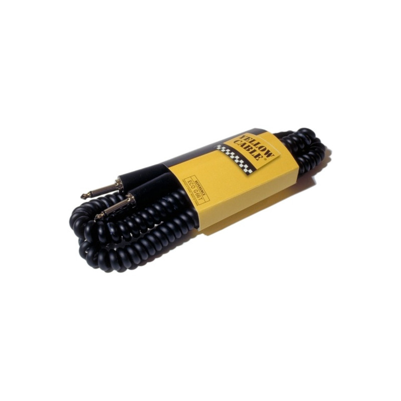 Câble jack type telephone 3 m - Yellow Câble G46T