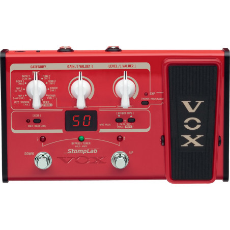Vox Stomplab SL2B - multi effets basse compact avec pédale d'expression