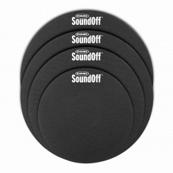 Sourdines batterie Evans SoundOff - Kit Fusion