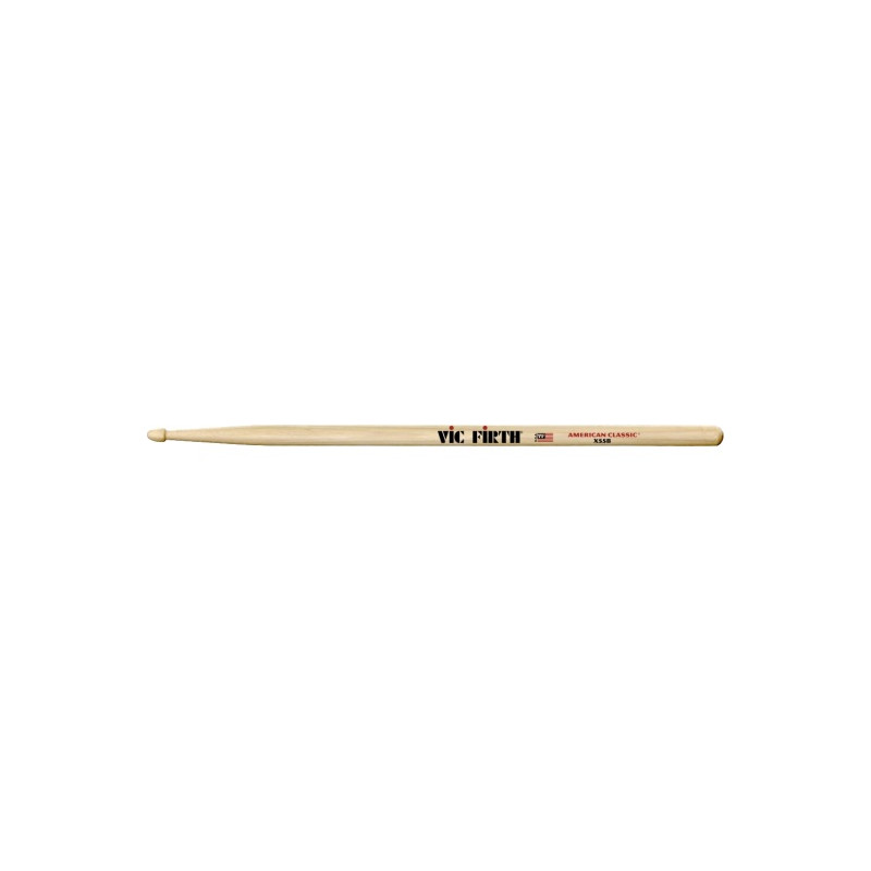 Baguettes Batterie American Classic Hickory Vic Firth X55B Extreme