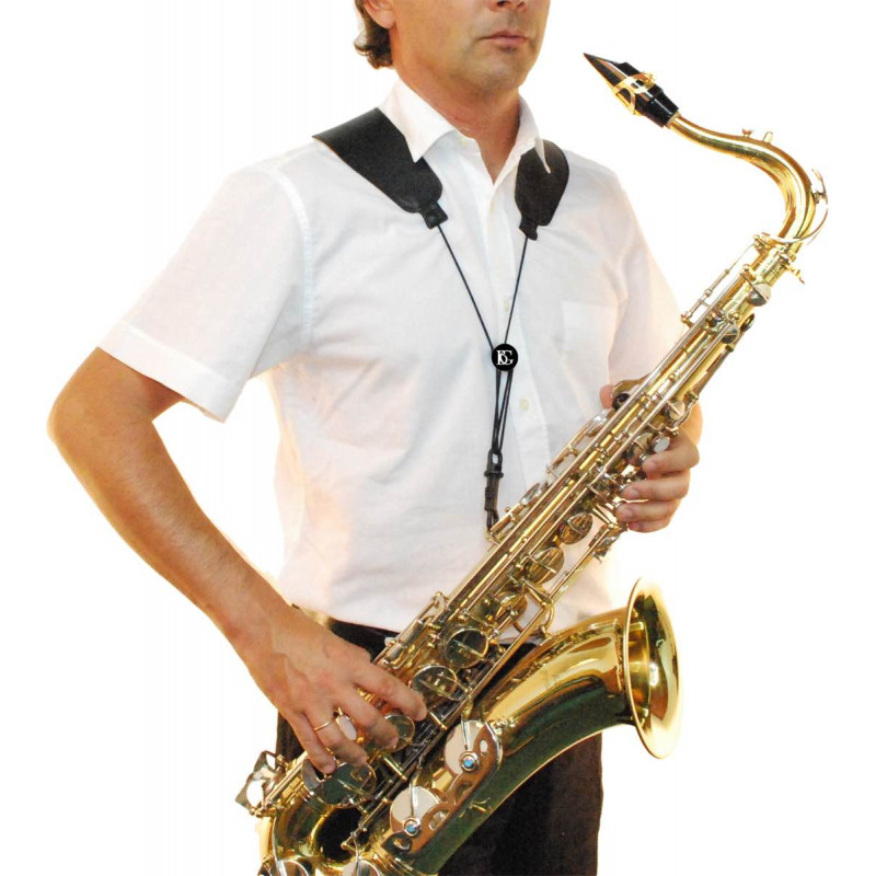 Sangle Yokes Saxophone Alto ou ténor BG S50SH - Bretelles - crochet à pompe