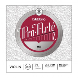 D'addario Pro Arte J56-1/2 Médium - Jeu de cordes Violon 1/2 Aluminium