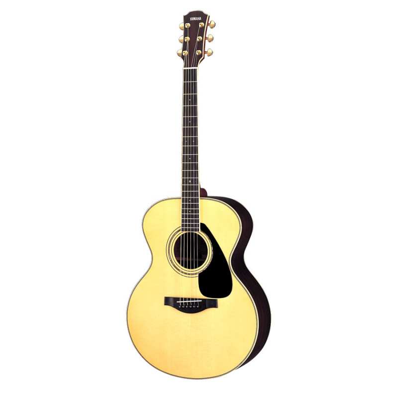 Yamaha LJ6 II naturel brillant - Guitare acoustique jumbo (+ étui)