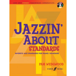 Jazzin' about Standards Piano-Keyboards + audio