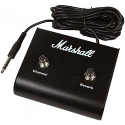 Footswitch 2 voies Canal/Reverb  pour Marshall DSL40/100