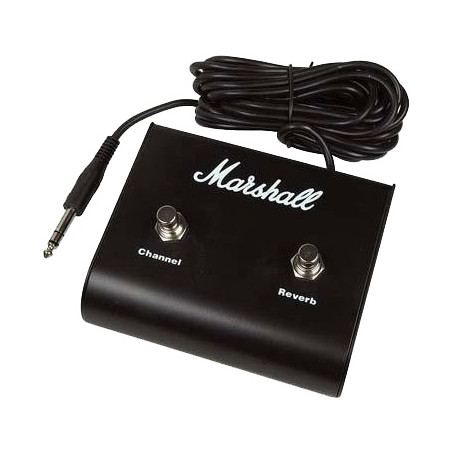 Footswitch 2 voies Canal/Reverb  pour Marshall DSL40/100
