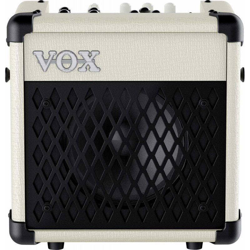 Vox Mini 5 Rythm Ivoire - ampli guitare électrique 5 Watts