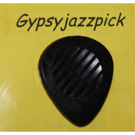 Wegen GypsyJazz pick noir - 1 Médiator guitare