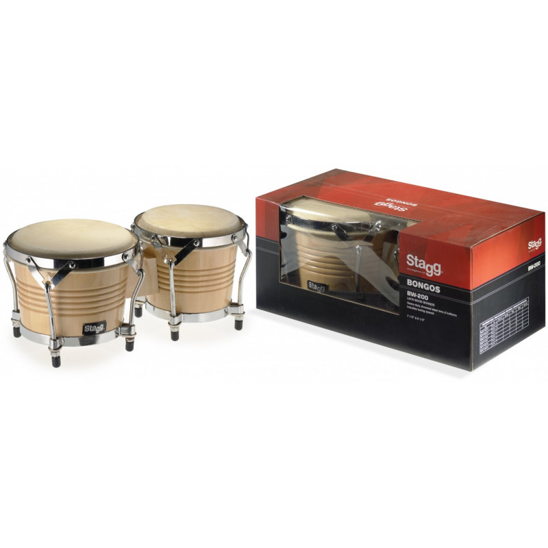 Bongos Stagg BW-200-N Naturel