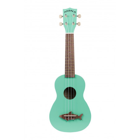 Kala Makala Shark vert MK-SS-GRN (+ housse) - Ukulele Soprano