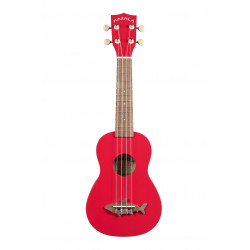 Kala Makala Shark rouge MK-SS-RED (+ housse) - Ukulele Soprano