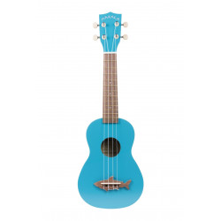 Kala Makala Shark bleu MK-SS-BLU (+ housse) - Ukulele Soprano