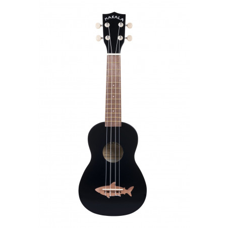 Kala Makala Shark noir MK-SS-BLK (+ housse) - Ukulele Soprano