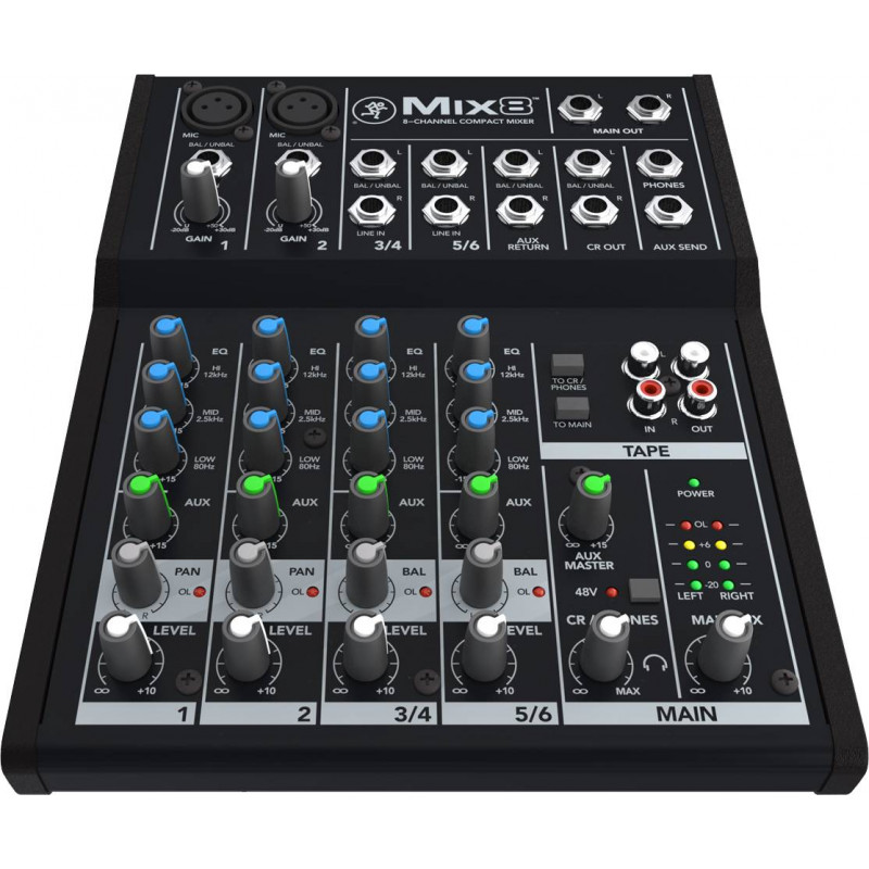 Mackie MIX8 - Table de mixage 8 voies