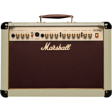 Marshall AS50D Crème - Ampli guitare acoustique