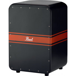 Pearl PC-647CYC - Cyclone Cajon Fibre de verre noir et rouge