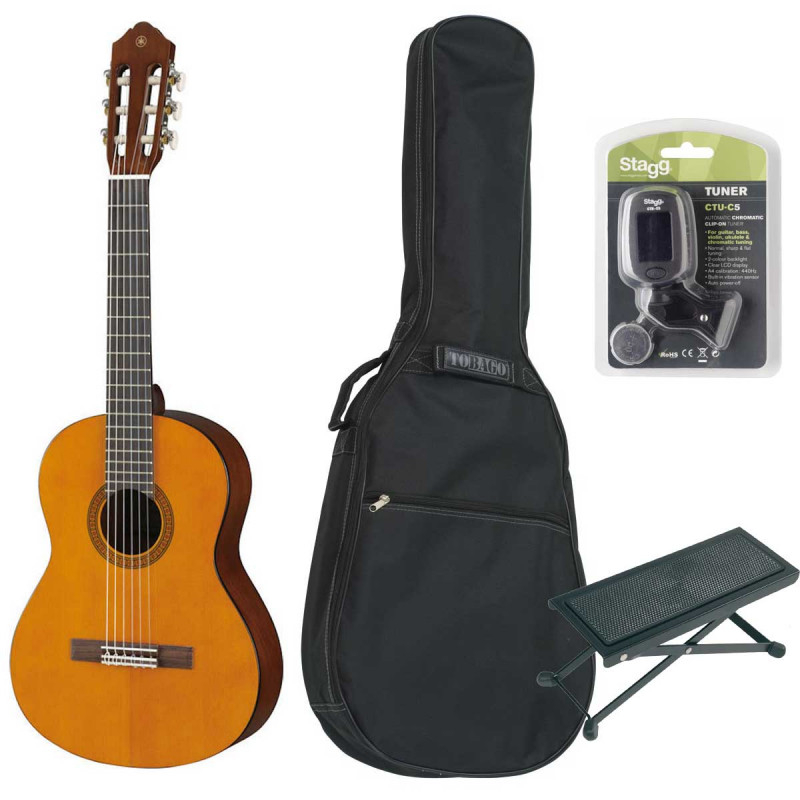 Pack Guitare Classique Yamaha 1/2 CGS102 (+ repose pied, accordeur et housse)