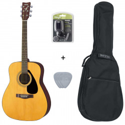 Pack Yamaha F310 II - Guitare acoustique (+ accordeur, housse, 3 mediators)