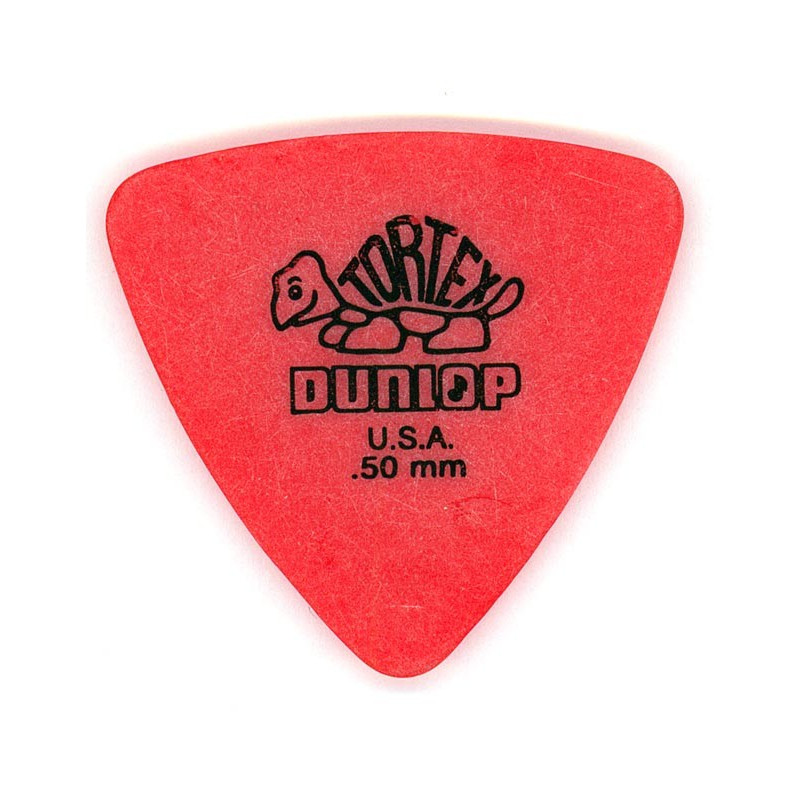 6 Mediators Tortex Triangle 0.50mm - Dunlop 431R50