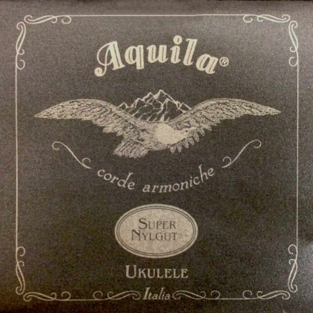 Aquila 100U Super Nylgut - Jeu de Cordes ukulele Soprano - sol aigu