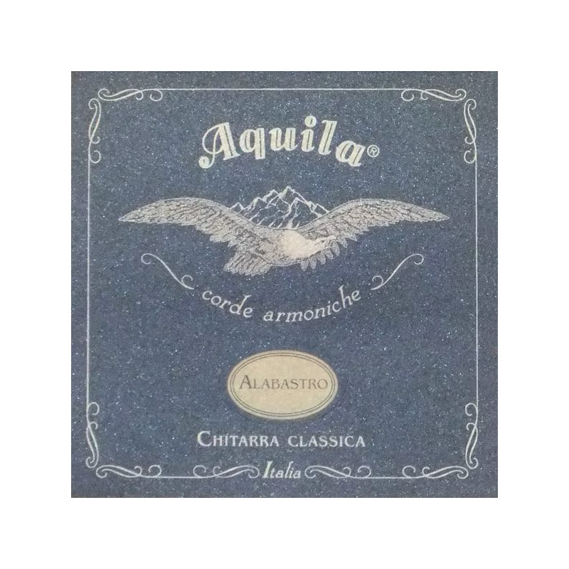 Aquila 19C Alabastro - Jeu de cordes guitare classique - tirant medium