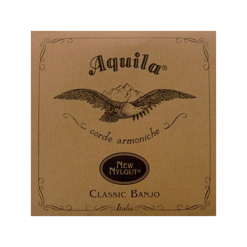 Aquila 5B New Nylgut - Jeu de Cordes Banjo 5 Cordes Medium Aquila 5B New Nylgut - Jeu de Cordes Banjo 5 Cordes Medium