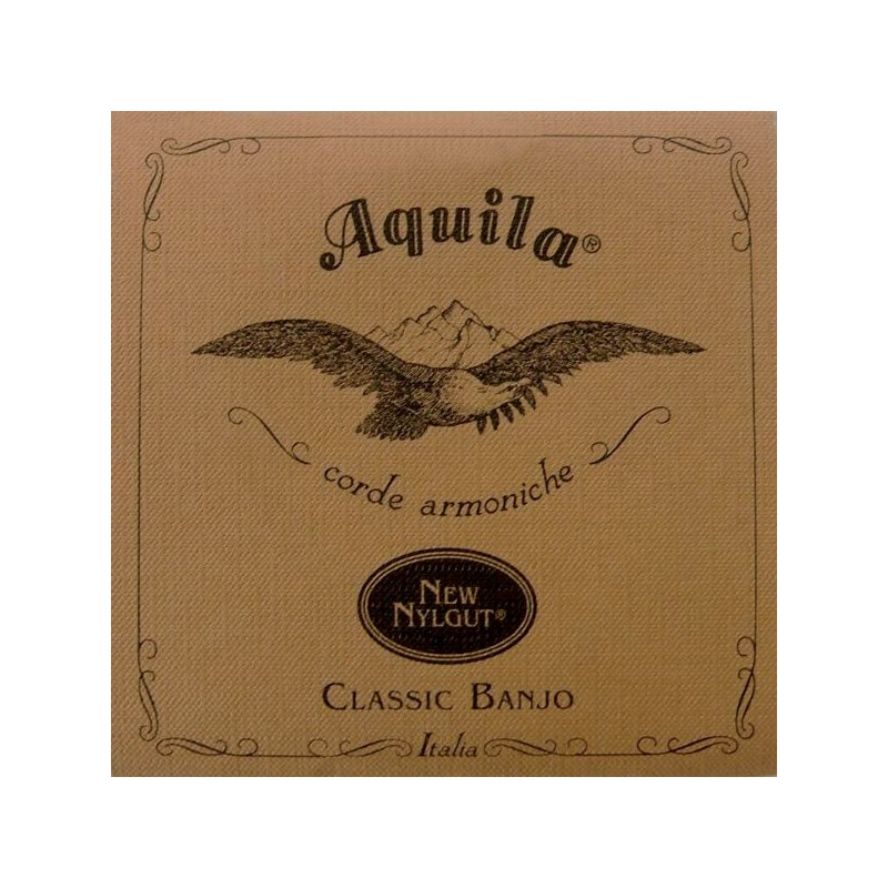 Aquila 5B New Nylgut - Jeu de Cordes Banjo 5 Cordes Medium