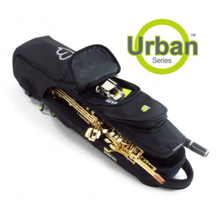 Fusion UW-01 - Housse Saxophone soprano + clarinette + flûte Noire